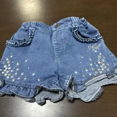 Mazzeoピアノ デニムハーフパンツ