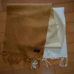 ち*い様 ウールマフラー フリンジ付き