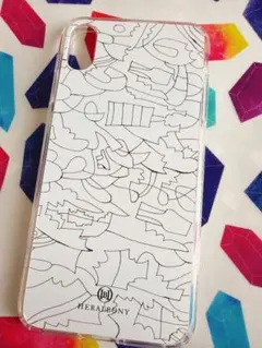 【未使用・受注生産】ヘラルボニー「夏の魔物」iPhone XS Max 用ケース