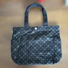 【美品】Russet モノグラム柄 デニムトートバッグ デイリーラシットのサムネイル