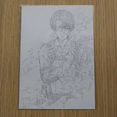 進撃の巨人　映画　第3弾入場特典　リヴァイ兵長　ポストカード　入場者特典