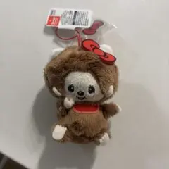 モンチッチ×ハローキティ　おそろいアクリルチャーム　付きマスコット