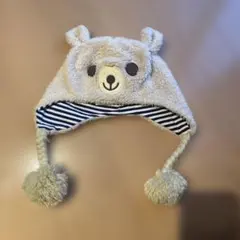 キムラタン　Piccolo　ピッコロ　くまさん　帽子　50-52cm クマ耳