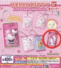 HELLO KITTY パッケージミニチュアコレクション チャーミーキティ