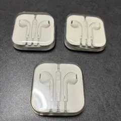 Apple 有線イヤフォン 3個セット　イヤホンジャック