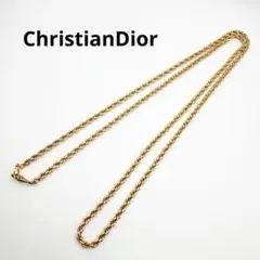 3053 極美品✨ Dior ロングネックレス CD ロゴ 希少 刻印 - メルカリ