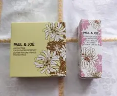 【新品未使用】PAUL & JOE フェイスパウダーコンパクトとリップケース