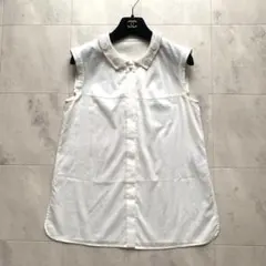 極美品✨️BURBERRY 上品 ノースリーブ ブラウス シャツ 40 L - メルカリ