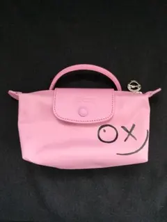LONGCHAMP アンドレ ハンドルポーチ ピンクのサムネイル