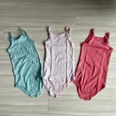 プチバトー ベビーロンパース3色セット 18m 81cm