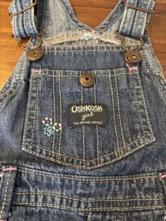 OshKosh デニムジャンバースカート