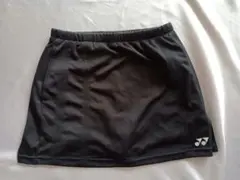 YONEXスポーツウェア　スコートМ　157〜163cm　ブラック　バドミントン