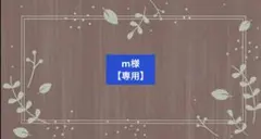 ｍ様【専用】