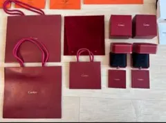Cartier ショップ袋・ボックスセット 6点(セット)