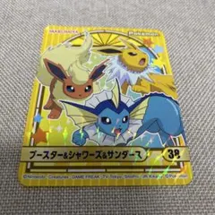ポケモン【ブースター＆シャワーズ＆サンダース】ポケモンカレー