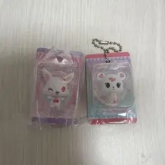 ジュエルペット　パッケージミニチュアチャーム　ルビー　ラブラ　セット
