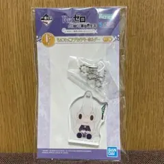 一番くじ　リゼロ　F賞　ちょこのっこ　アクリッツ　キーホルダー　エキドナ