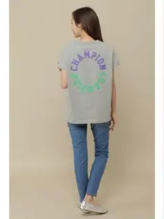 Champion チャンピオン 半袖Tシャツ グレー