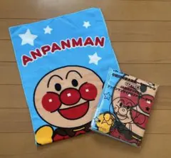 非売品　アンパンマン マイクロファイバータオル　2枚セット