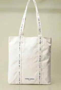 EAb6wh 新品未使用本物　ARMANI アルマーニ　ノベルティトートバッグのサムネイル