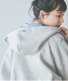 ニコアンド　エアバルーンWジップパーカーのサムネイル