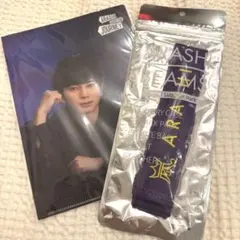 ARASHI EXHIBITION JOURNEY ラゲッジマーク 松本潤　紫