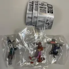 ズートピア2 ゆらゆらつながるマスコット　ガチャ
