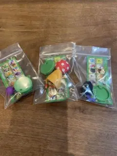 チョコエッグ ピクミン4 紫ピクミン、岩ピクミン、チャッピー 3種セット