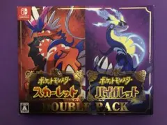 Switchポケットモンスタースカーレットバイオレットダブルパック【動作確認済】