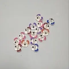 デコパーツ　ネイルパーツ　犬　まとめ売り