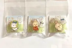 ちいかわ アクリルシーンクリップ 3種セット （ハチワレ・うさぎ x2）
