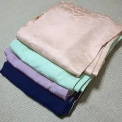 3148 色無地着物まとめ売り4着！リメイク•お稽古用など☆