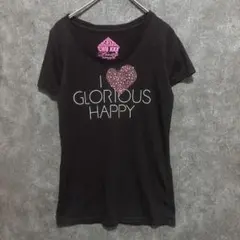CHU XXX カットソー ロゴ プリント Tシャツ 半袖 Uネック ブラックのサムネイル