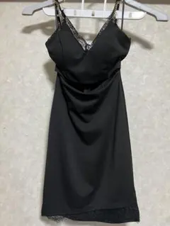 デイジーストア ブラックドレス レース付き