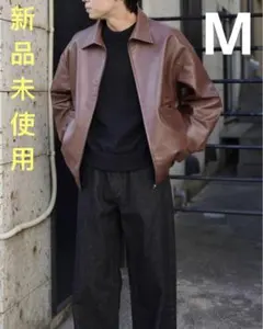 【新品未使用】BLUETOWN PUレザージャケット B5041