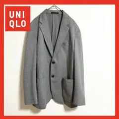 【極美品】　UNIQLO コンフォート2Bジャケット　グレー　M