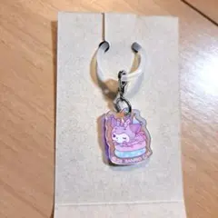 サンリオ　アクリルチャーム　クリームinスナック　クロミ　めじるしアクセサリー
