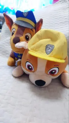 パウパトロール　ぬいぐるみ　ラブル　チェイス