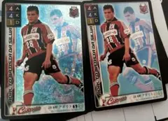 アダウト2枚セット イレブンスターズ コンサドーレ札幌 2001年