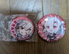 百鬼あやめ 缶バッジ 2個セット