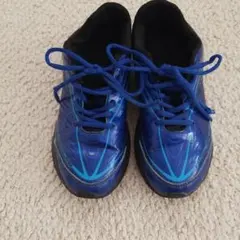 瞬足　syunsoku 23cm スニーカー ブルー 青