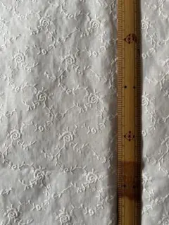 レース生地 綿 刺繍