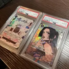 【箔押しPSA 10 連番】ONE PIECEカード　ギア2 わらわこわい　2枚 箔押しPSA 10 連番】ONE PIECEカード ギア2 わらわこわい 2枚 - メルカリ