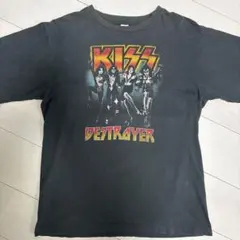 KISS DESTROYER バンT バンドT XL 黒のサムネイル