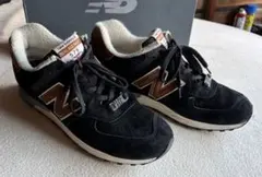 希少！限定品New Balance 576 ブラック/ブラウン
