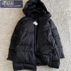 新品/90s/3L デッドストック ポロラルフローレン ダウンコート ブラック