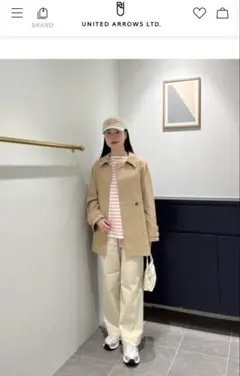 グリーンレーベルリラクシング テントライン ミドル コート ―撥水―