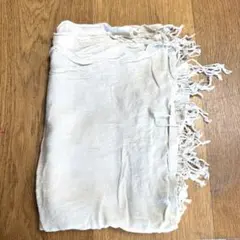 白　ストール