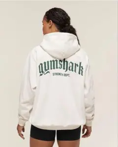Gym shark パーカー　オーバサイズフーディ