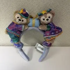 香港ディズニーランド 20Th カチューシャ ダッフィー & シェリーメイ